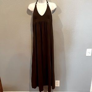 Halter maxi dress